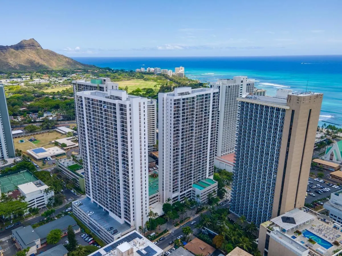 Beautiful Ocean View, Split Ac, 1 Block To Beach And Parking Honolulu 0*,